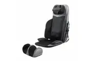 Full Body Massage Cushion Chair Shiatsu Back Neck Massaging Pad Seat Heat Vibration Rolling Kneading with Foot Massager Remote Pillow Homasa