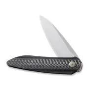 WE KNIFE Black Void Opus Liner Lock 2010B CPM 20CV Carbon Fiber Black Titanium