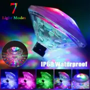 LED Pool Lighting Floating Waterproof Solar Lamps RGB Pool Light Lamp DE