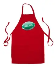 Irish Flag Rugby Ball - Unisex Kids Apron - Ireland 6 League Nations Union Six