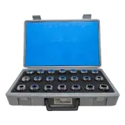 21 Pc. GS Sowa ER32 1/8"-3/4"x32nds .0002" (Avg.) TIR Precision CNC Collet Set