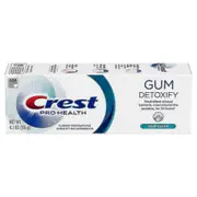 Crest Gum Detoxify Fluoride Toothpaste, Deep Clean, 4.1 Oz