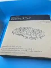 The Pampered Chef - Microwave Chip Maker #1241 - Set of 2 NIB