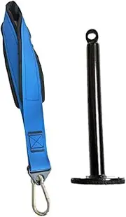 Arm Wrestling Training Strap Arm Strength Training for Forearm Arm Hand Grip Blue