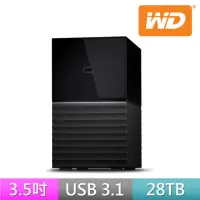 在飛比找momo購物網優惠-【WD 威騰】★My Book Duo 28TB 3.5吋U