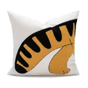 45*45cm Cute Tiger Cushion Cover Pillow Cover Pillow Case for Decorative Throw Sofa Couch Bed Chair Living Room Bedroom
