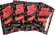 Pop Rock Strawberry Popping Candy x 20 Pack