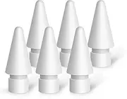 Replacement Tips for Apple Pencil 2nd Generation/ 1st Generation/USB-C/Pencil Pro Tip(6 Pack)