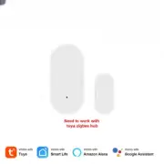 Window Door Sensor Magnetic Security Alarms Window Detector Smart Voice Control