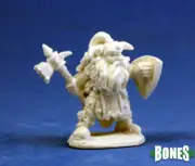 Fulumbar, Dwarf Warrior 77011 Reaper Miniatures Dungeons and Dragons D & D RPG