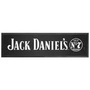 Jack Daniels Logo Bar Mat Runner