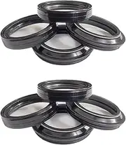 41x54x11 Motorcycle Front Shock Fork Damper Shaft Oil Seal Retainers 41 54 Dust Cover For G310 G 310 R G310R 2017(4pc Seal 4pc Cover)