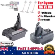 For Makita Milwaukee Bosch Ryobi Ozito Dewalt to Dyson V6 V7 V8 Battery Adapter