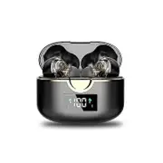Sjkdxv for Samsung Galaxy S22 Ultra S21 FE S22+ Wireless Headphones Bluetooth V50 Headset Sport Earbud black