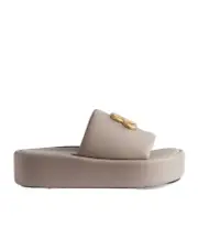 Balenciaga Rise Platform Sandals 39 Nude