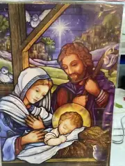 Silent Night Advent Calendar-With Pctures and Bible Test