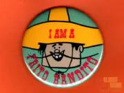 One 2.25" round I am a Frito Bandito fridge/locker magnet corn chips club