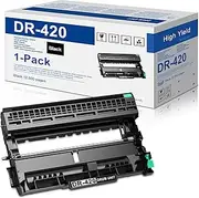 DR420 Drum Unit Replacement for Brother DR 420 DR-420 Work with HL-2270DW HL-2280DW MFC-7360N DCP-7065DN Intellifax-2840 Intellifax-2940 Printer (1 Pack, Not Toner)
