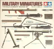 Tamiya 1/35 Military Miniatures. U.S. Infantry Weapons Set (#121)