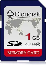 Cloudisk SD Card 1GB Class 4 Flash Memory Card 1G SLC Standard Secure Digital Cards (1 GB)