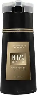 Shampoo with Instant Hair Colour, Hair Shampoo for Hair Dye, Shampoo Dye, Shampoo for Long-Lasting Hair Dye, for Hair Coverage (1-Brown)
