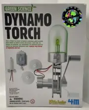 Dynamo Torch Kit Green Science Environment 4M Kids Labs NEW Sealed Kids Labs