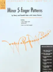 Minor 5-finger Patterns - Achievement Skill Sheet No. 2
