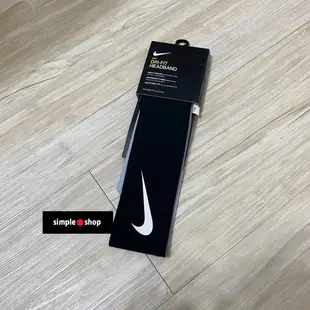 【Simple Shop】NIKE DRY-FIT 綁帶式 網球頭巾 運動頭帶 NBA 球星使用 籃球頭帶 忍者龜 黑白