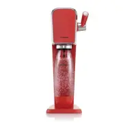 SodaStream Art Mandarin Red Soda Machine and Sparkling Water Maker Kit