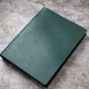 A4 Writing notes Notebook travel Diary Notepad handmade cow leather green A271