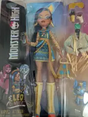 Monster High G3 Reboot Clio De Nile Doll and Accessories NIB