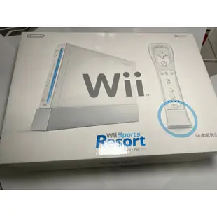 Wii 主機 4片遊戲 瑪利歐 PS2 主機原廠搖桿*2 皆為盒裝 可交換3ds ll psv tv psvita