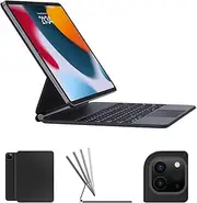 iPad Pro 12.9 Keyboard Case: Magnetic Floating Magic Smart Keyboard Folio for iPad Pro 12.9-inch (6th, 5th, 4th and 3rd Gen)