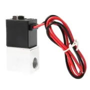 1/4" for DC 12V 2 Way Normally Closed Pneumatic Aluminum Electric Solenoid Air f
