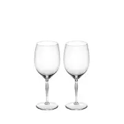 LALIQUE 100 POINTS BORDEAUX GLASS PAIR #10332200 BRAND NIB RED WINE SAVE$$ F/SH