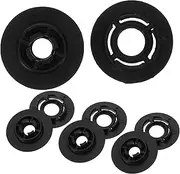4pcs Car Floor Mat Retainer Clips Durable Plastic Holder Clips for Securely Keeping Automotive Carpet Mats Place Easy to Install Sleek Design for Vehicle Interior