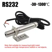 RS232 5-36VDC Non-contact Infrared Thermometer Sensor Online Temperature Tester