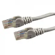Dynamix PLGY-C6A-10 10m Cat6 Grey UTP Patch Lead (T568A Specification) 250MHz 24AWG Slimline Snagless Moulding with Unshielded Gold Plate Connector. [PLGY-C6A-10]