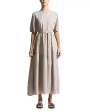 Peserico Teardrop Linen Dress