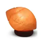 Rugby Himalayan Pink Salt Lamp Carved Footy Rock Crystal Light Bulb