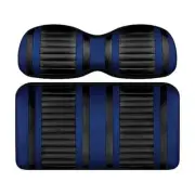 DoubleTake Black/Blue Extreme Golf Cart Front Cushion Set for Club Car DS 2000+