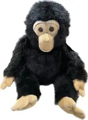 Disney Monkey Chimp Plush Realistic Stuffed Toy NWT Worldwide Conservation Fund