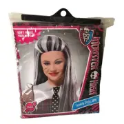 Monster High Frankie Stein Wig Black White Child 2013
