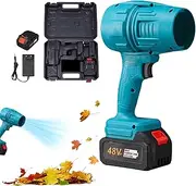 Lueear Cordless Leaf Blower,Super Power Air Duster - Portable Handheld Air Blower with Battery and Charger for Camping Garden Computer Patio Lawn Driveway Home Car Snow Yard Grass