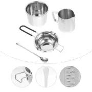 Wax Pot Set Melting Cooking Butter Stainless Steel Bowl Stockpot