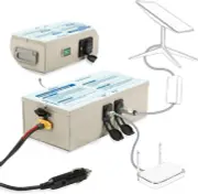 3 in 1 Starlink Passive Poe Injector,Combination of 12V to 48V Converter and Poe
