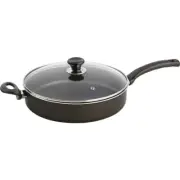 Mehtap Saute Pan with Lid Teflon Classic Nonstick Frying Skillet
