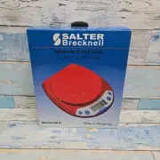 Vintage Salter MicroMail Electronic Postal Scales Up to 2kg Red Nwt Tested