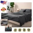 Grey King Flannel Sheet Set - OEKO-TEX Certified, Machine Washable Deep Pocket