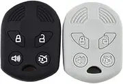 Silicone Rubber Remote Smart Key Fob Case Cover Protector Holder for Ford Escape Explorer Mustang Transit Fusion Focus Lincoln Navigator Zephyr